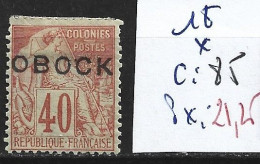 OBOCK 18 * Côte 85 € - Unused Stamps