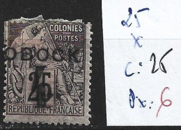OBOCK 25 * Côte 25 € - Unused Stamps