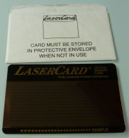 SWITZERLAND - UK - USA -  LaserCard Systems - Sample - With Control Number - In Original Envelope - Schweiz