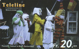 Swiss, Teleline, Fasnacht Festival In Basel - Suisse