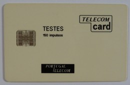 PORTUGAL - Schlumberger - Demo / Test - Testes - 150 Impulses - Portugal Telecom - Mint - Portogallo