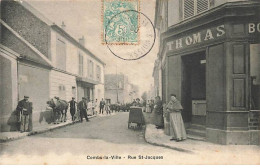 COMBS-LA-VILLE - Rue St-Jacques - Commerce Thomas - Combs La Ville