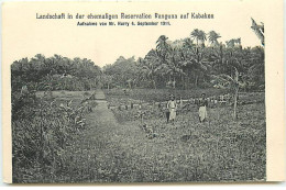 Papouasie - Landschaft In Der Ehemaligen Reservation Ranguna Auf Kabakon - Papouasie-Nouvelle-Guinée