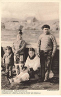 Groeland - Chasseur Groenlandais Avec Sa Famille - Greenland