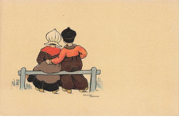 Illustrateur - Ethel Parkinson - Un Couple Assis De Dos - Parkinson, Ethel