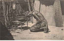 Zambie - Zambèze - L'invocation à Nyambé - Sambia