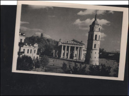 Post Card Lithuania VNO Pc 160 VILNIUS Cathedral Square - Lituanie