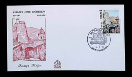 CL, FDC, 1 Er Jour, Monaco. A, 8-2-90, Rampe Major, N° 841 - FDC