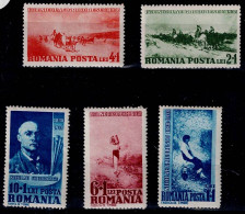 ROMANIA 1938 100TH BIRTHDAY OF NICOLAE ION GRIGORESCU MI No 564-8 MLH VF!! - Neufs