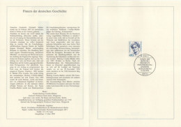 Germany Deutschland 1992-21 Frauen, Hedwig Courths-Mahler, German Writer, Canceled In Bonn - 1991-2000