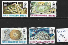 OCEAN INDIEN 44 à 47 ** Côte 25 € - British Indian Ocean Territory (BIOT)