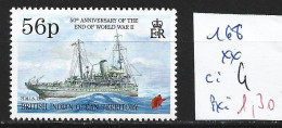 OCEAN INDIEN 168 ** Côte 4 € - Territoire Britannique De L'Océan Indien