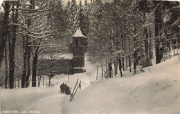 ITALIE - Abetone - La Chiesa - Vue Générale - Des Gens En Train De Marché Sur Le Chemin - Carte Postale Ancienne - Pistoia