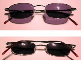 Paire De Lunettes De Soleil Vintage " Style John Lennon " _Dlu003 - Zonnebrillen