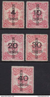 1895 NORTH BORNEO - SG 87/97 SPECIMEN Serie Di 5 Valori MLH* - Other & Unclassified