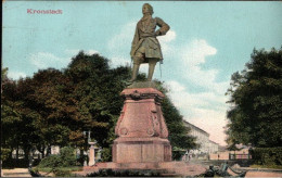 ! Alte Ansichtskarte Kronstadt, Denkmal, Russland, 1911 - Russland