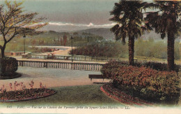 FRANCE - Pau - Vue Sur La Chaîne Des Pyrénées Prise Square Sainte Martin - Carte Postale Ancienne - Pau