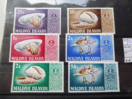 Maldives Reeks Serie 1274/279 Coquillages Oiseaux Birds Vogels Parfait Etat  Neuf Mnh - Maldivas (1965-...)