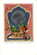 Türkei, Wappen-AK, Verlag Kohl Chemnitz, Um 1900/05 - Türkei