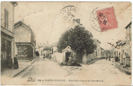 CPA - 77 - SAMOIS SUR SEINE - Rue Saint Loup Et Du Coin Musard -  1906 - Samois