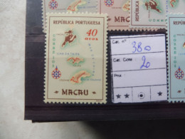 Macau Macao 380 Mnh Neuf ** Perfect - Blocks & Sheetlets