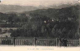 FRANCE - Pau - Chaîne Des Pyrénées - Carte Postale Ancienne - Pau