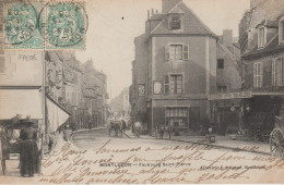 (03) MONTLUCON.Fbg (Bazar) Saint Pierre (Marchande De 4 Saisons / Chaussures-Chapellerie Tardivat / Pub Richelieu Vichy) - Montlucon