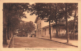 FRANCE - Saint Maur Des Fosses - Vue Générale De La Gare St Maur Créteil - Carte Postale Ancienne - Saint Maur Des Fosses
