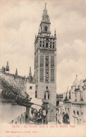 ESPAGNE - Sevilla - La Giralda Desde La Calle De Mateos Gago - Vue Sur Le Monument - Carte Postale Ancienne - Sevilla