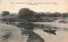 FRANCE - Joinville - Vue Sur Le Débouché Du Canal De Saint Maur - Les Bords De La Marne - Carte Postale Ancienne - Joinville