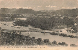 FRANCE - Pau - La Vallée Du Gave Et Le Pont Du Chemin De Fer - Carte Postale Ancienne - Pau