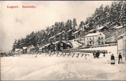 ! Alte Ansichtskarte Lugnet, Gamleby, Schweden, Sweden - Schweden