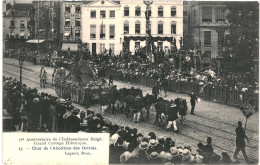 CPA Carte Postale Belgique Bruxelles 75me Anniversaire De L'indépendance  Char De L'Abolition Des Octrois   VM78032 - Fêtes, événements