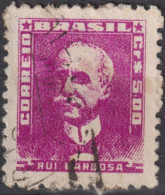 1956 Brasilien ° Mi:BR 869xI, Sn:BR 798, Yt:BR 584B, Rui Barbosa, Portraits - Famous People In Brazil History, - Usados