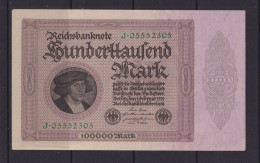 GERMANY - 1923  100000 Mark AUNC Banknote - 100000 Mark