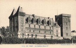 FRANCE - Pau - Le Château Henri IV - Carte Postale Ancienne - Pau