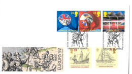 1992 Events Unaddressed FDC Tt - 1991-2000 Dezimalausgaben