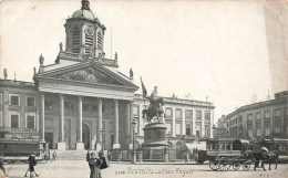 BELGIQUE - Bruxelles - Vue Sur La Place Royale - Animé - Vue Générale - Carte Postale Ancienne - Plazas