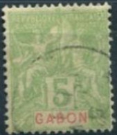 GABON - Type Groupe - Gebruikt