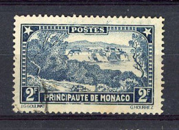 MONACO - Yv. N°129  (o)  2f  Paysage  Cote 6,3 Euro BE R 2 Scans - Oblitérés