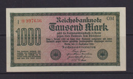 GERMANY - 1922  1000 Mark AUNC Banknote - 1000 Mark
