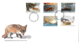 1992 Wintertime Unaddressed FDC Tt - 1991-2000 Em. Décimales