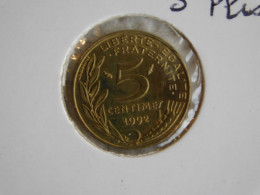 France 5 Centimes 1992 3 Plis MARIANNE (234) - 5 Centimes