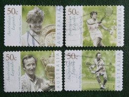 Legends Tennis Sport 2003 Mi 2204-2207 Used Gebruikt Oblitere Australia Australien Australie - Used Stamps