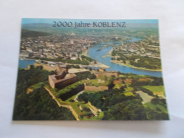 2000 JAHRE  KOBLENZ  COBLENCE ( ALLEMAGNE  GERMANY ) VUE GENERALE AERIENNE - Koblenz