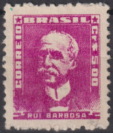 1956 Brasilien ° Mi:BR 869xI, Sn:BR 798, Yt:BR 584B, Rui Barbosa, Portraits - Famous People In Brazil History, - Usados