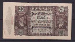 GERMANY - 1923  2 Milionen Mark Circulated Banknote - 2 Millionen Mark