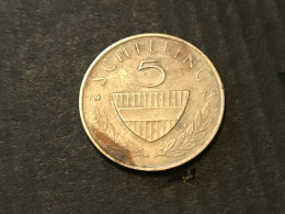 Münze Münzen Umlaufmünze Österreich 5 Schilling 1978 - Autriche