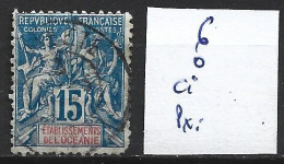 OCEANIE 6 Oblitéré Côte 14.50 € - Used Stamps