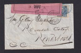 1900 - 50 R. Auf Bref Ab Lourenco Marques Nach RONDEBOSCH - Zensur Und Tax-Stempel - Lourenzo Marques